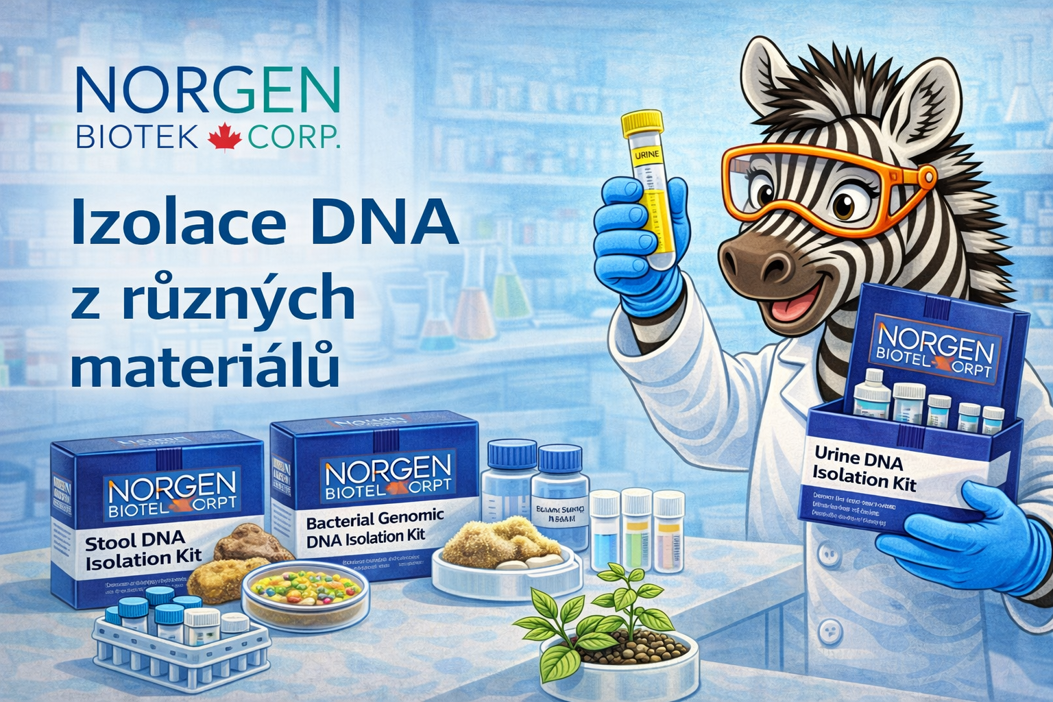 Jarní SLEVY 15%  na izolační kity Norgen Biotech.